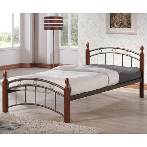 Full Size Wood Metal Bed Furniture Plus, Full Size Metal Bed Frame Dimensions