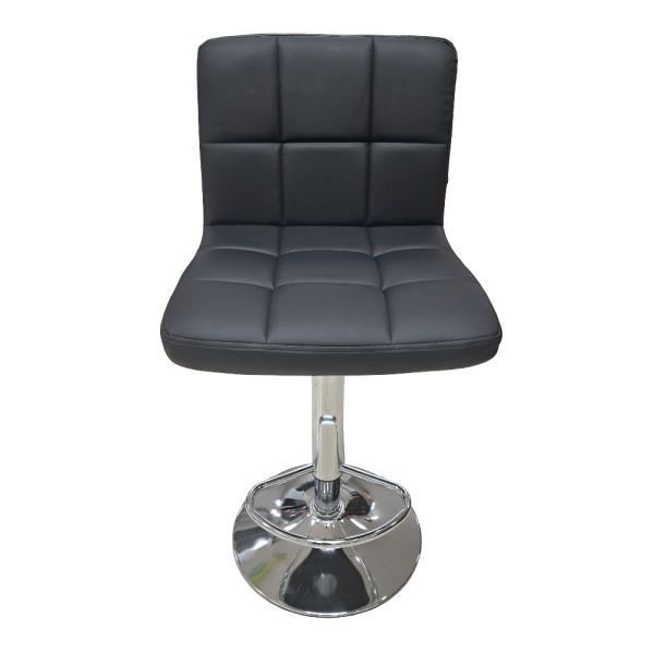 Black PU Barstool 23002 - Image 2