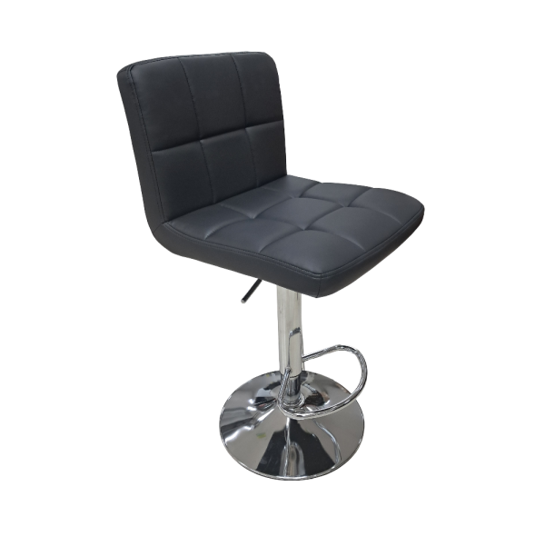 Black PU Barstool 23002