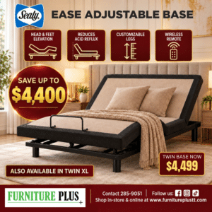 Sealy Adjustable Twin XL Base
