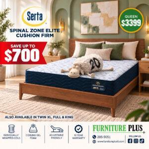 Spinal Zone Elite Cushion Firm Mattress