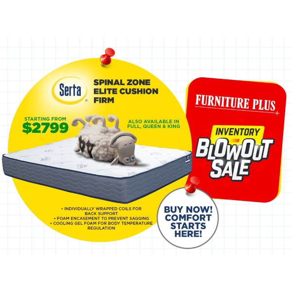Spinal Zone Elite Cushion Firm Mattress