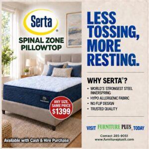 Spinal Zone Pillowtop Mattress