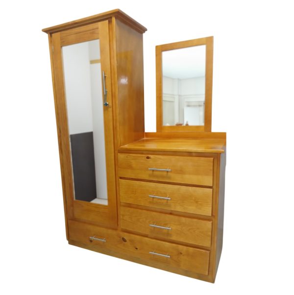 4 Drawer 1 Door Combination Wardrobe