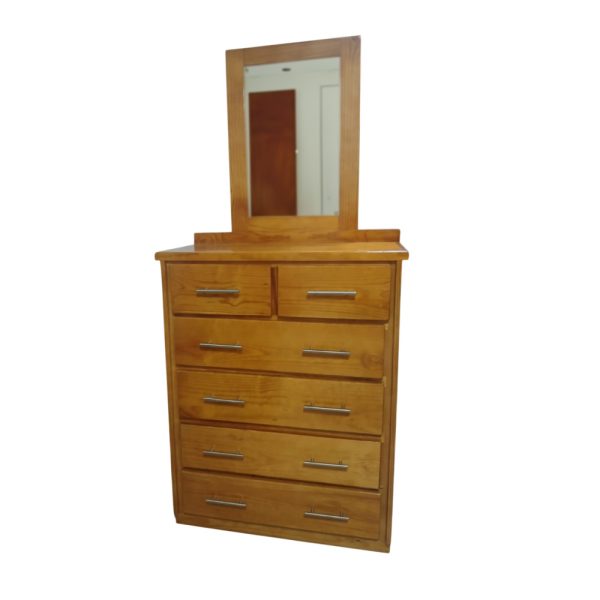 6 Drawer C.O.D w/Mirror