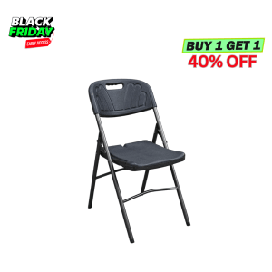 Black Folding Chair