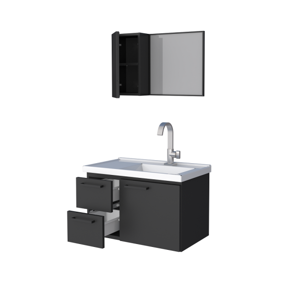 Bathroom Vanity Kit - Black Roma - Image 3