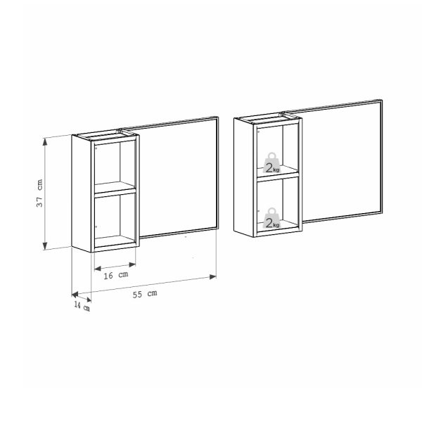 Bathroom Vanity Kit - Black Roma - Image 4