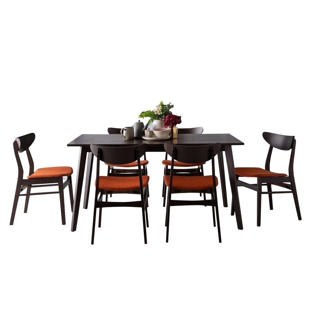 Audrey 7 PC Dining Set Furniture Plus