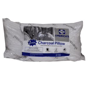 Sealy 2PK Queen Charcoal Pillow