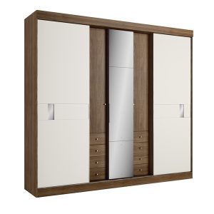 Sognare 5 Door 8 Drawer Wardrobe
