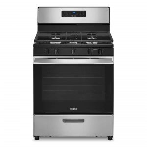 Whirlpool 30” 5-Burner Gas Range