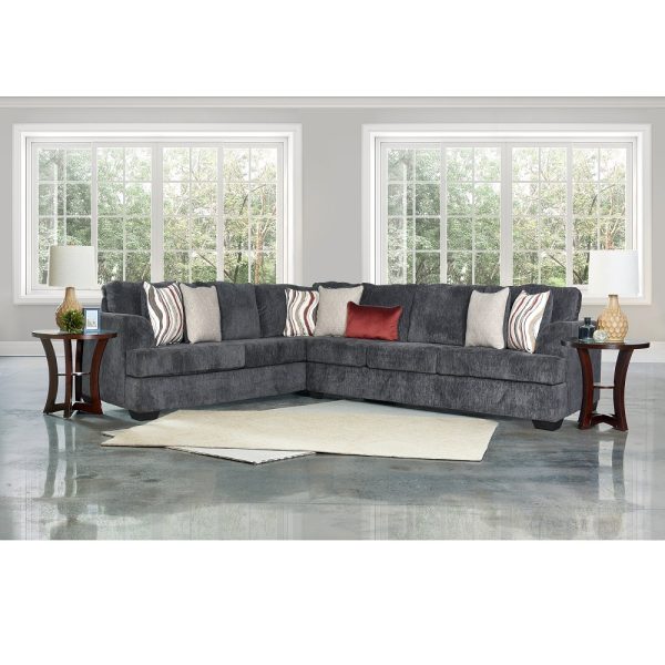 Atwood Sectional Dalton Charcoal