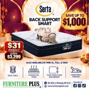 Sertapedic Back Support Smart Mattress