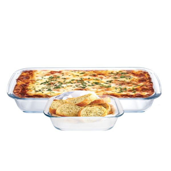 Maxsonic 2pc Baking Dish Set