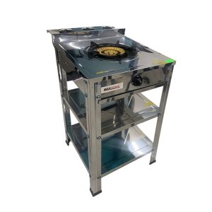 Maxsonic Ring Stove w/Shelf Two Burner