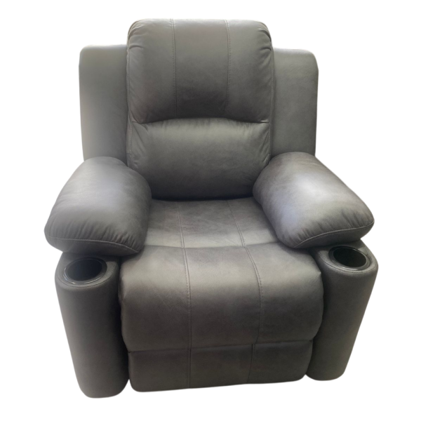 3pc Recliner Set Grey - Image 3
