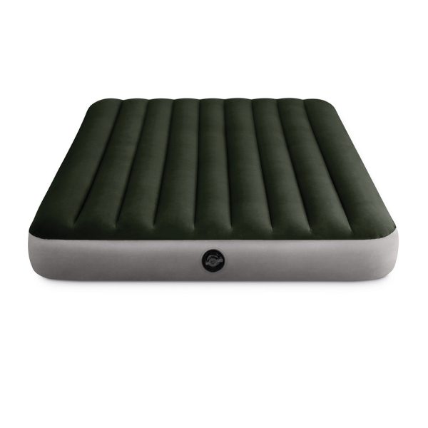 Dura-Beam® Standard Prestige Air Mattress 10" Queen w/ Hand-Held Battery Pump