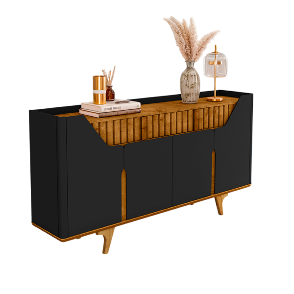 4 Door 2 Drawer Buffet Sideboard