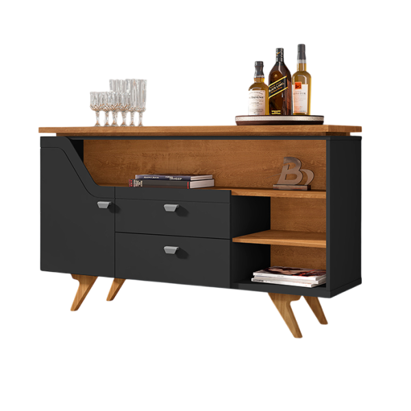 Online Special - 1 Door 2 Drawer Sideboard