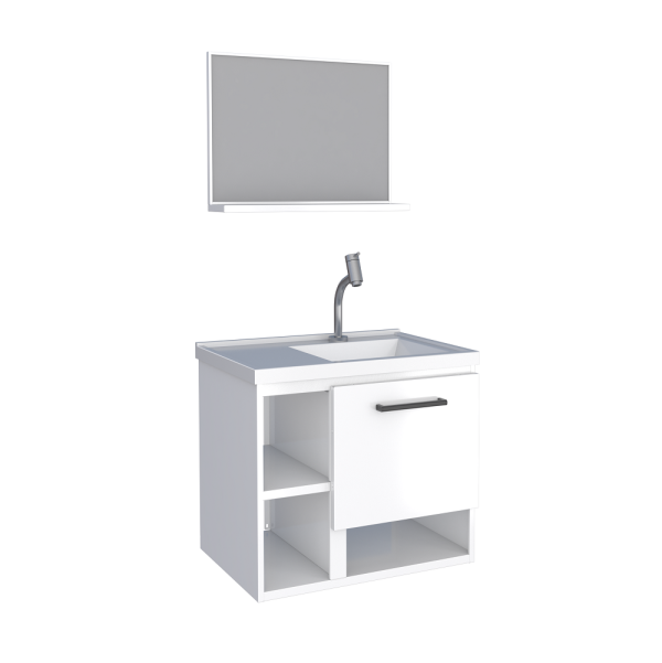 Bathroom Vanity Kit - White Lichia