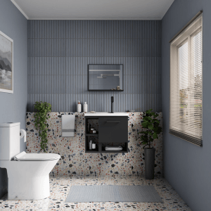 Bathroom Vanity Kit - Black Lichia