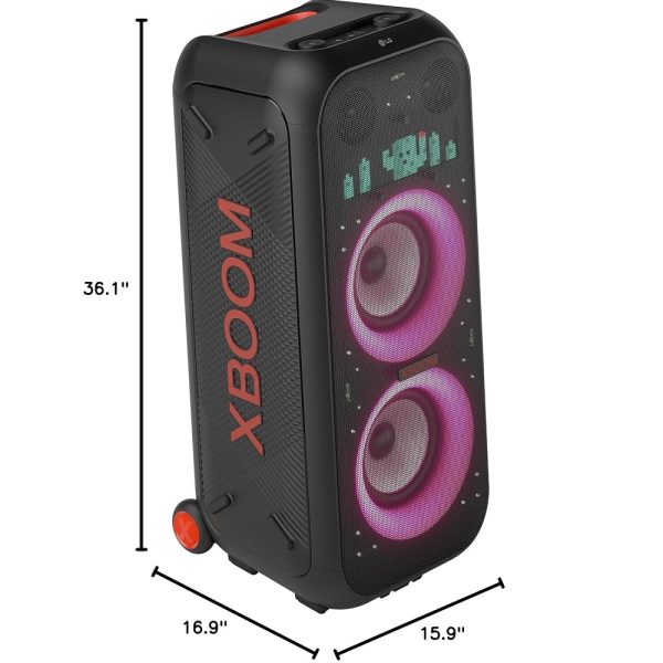 LG XL9T XBOOM Portable Tower Speaker with Pixel LED Lighting - Image 5