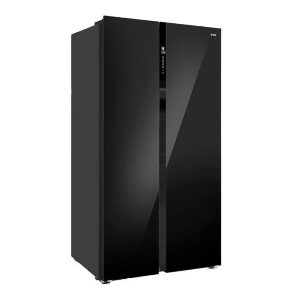 Online Special - 22cuft TCL Side by Side Fridge Black