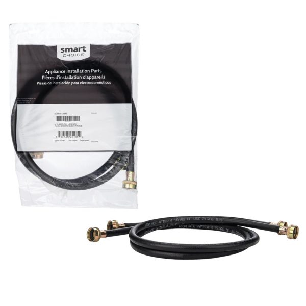 Smart Choice 4' Laundry Rubber Fill Hose