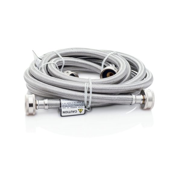 Braided Stainless Steel 6' Washer Fill Hoses