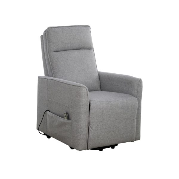 Power Lift Grey Recliner