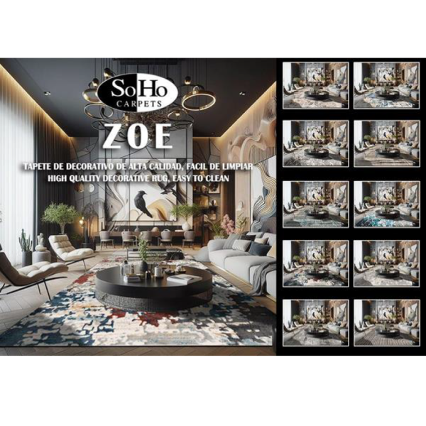 Zoe 120x170 Area Rug