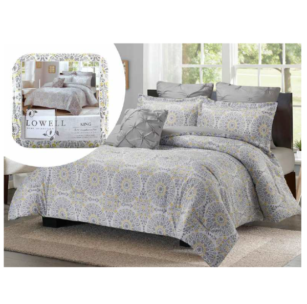 6pc King Comforter Set