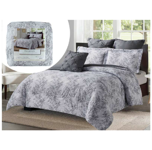 6pc King Comforter Set