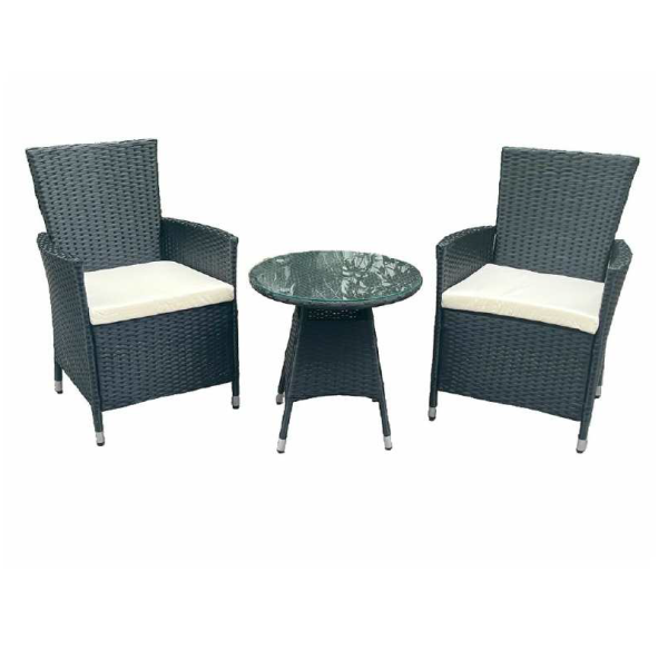 3pc Garden Set Black