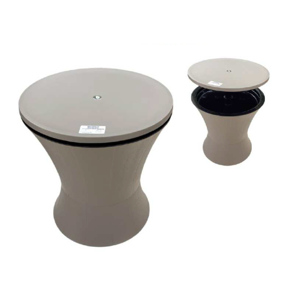 Plastic Cool Box Grey