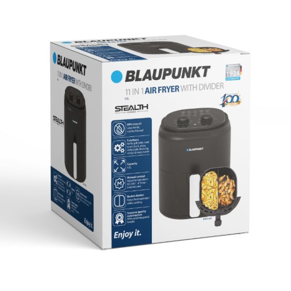 Blaupunkt 4.5L 11 in 1 Air Fryer w/Divider - Image 2