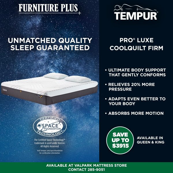 Tempur Pro Luxe CoolQuilt Firm
