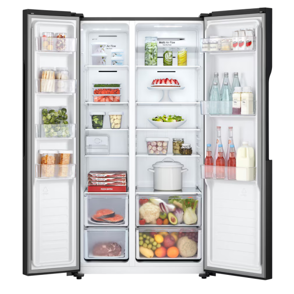 LG 19 cuft Side by Side Fridge - Image 2