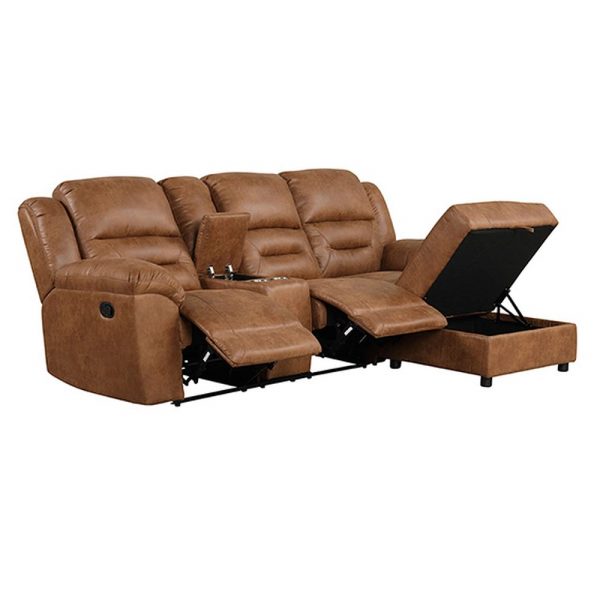 Double Recliner Chaise Sofa