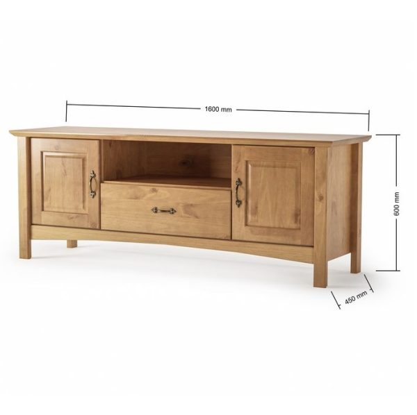 Bella 2 Door 1 Drawer Tv Stand - Image 3