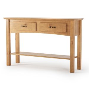 Bella 2 Drawer 1 Shelf Console Table