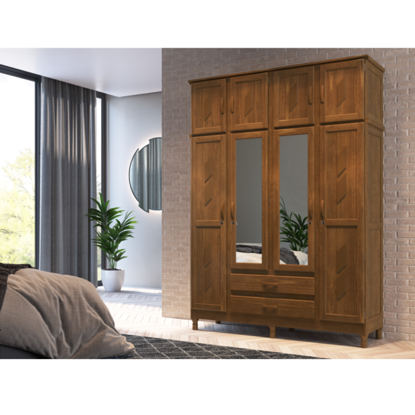 8 Door 2 Drawer Paris Wardrobe - Image 2