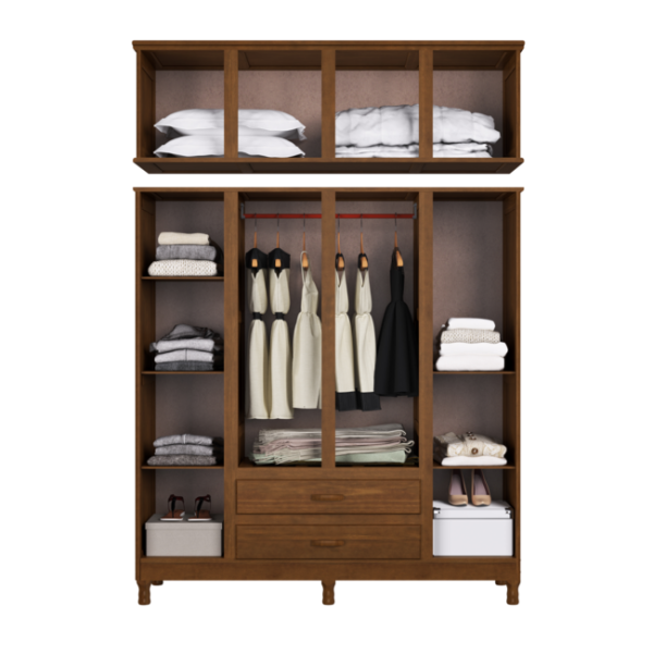 8 Door 2 Drawer Paris Wardrobe - Image 3