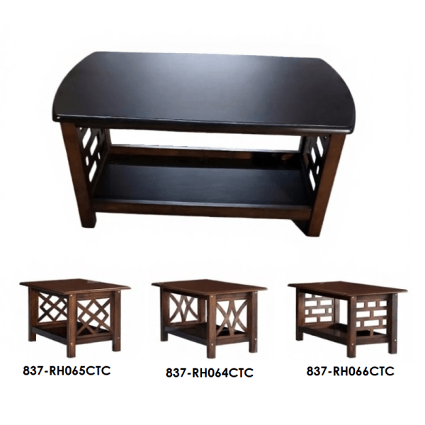 RH Coffee Table - Antique Brown