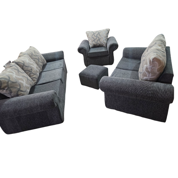 Daisy 4pc Grey Living Room Set - Image 2