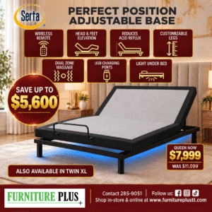 Serta Perfect Position Adjustable Queen Base