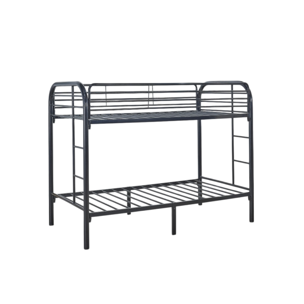 Metal Full/Full Bunkbed - Black