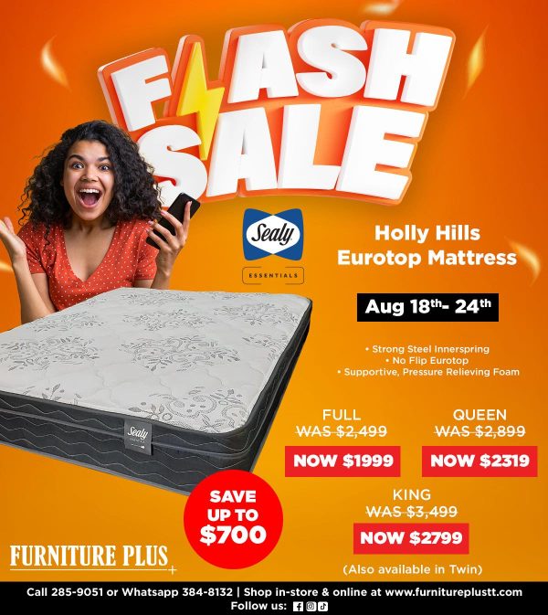 Sealy Essentials Holly Hills Eurotop II