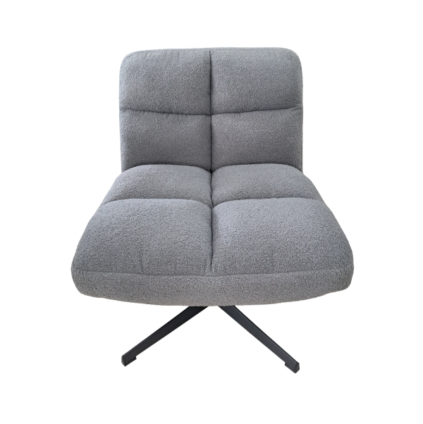 Sherpa Grey Accent Chair - Image 2